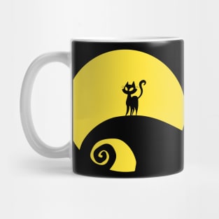 Cat skellington Mug